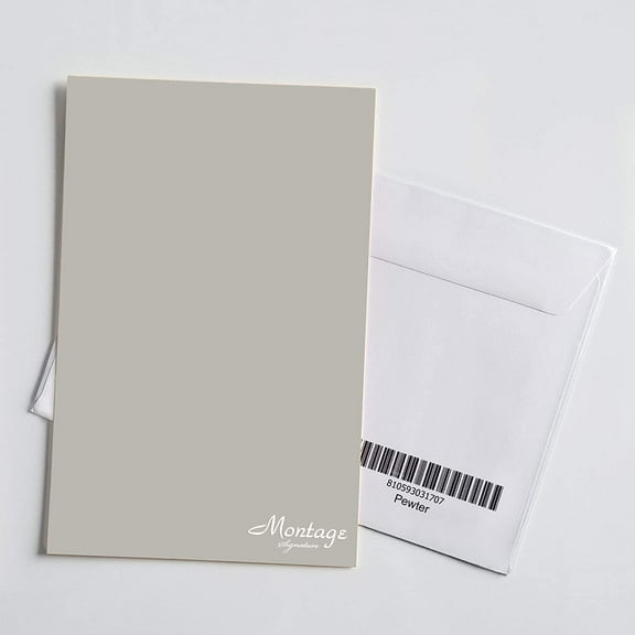 Montage Signature Interior/Exterior Eco-Friendly Sample Swatch, Pewter