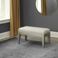 thumbnail image 1 of Montage Vanity Seat Bench - Platinum Finish, 1 of 5