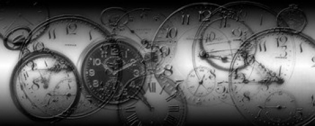Montage of Old Pocket Watches Canvas Art - Panoramic Images (30 x 12)