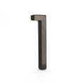 thumbnail image 1 of Montague Metal Products 12" Roman Bronze Floating or Flat Modern House Numbers 0-9 - 1, 1 of 3