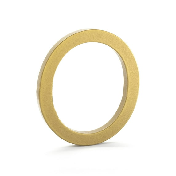 Montague Metal Products 16" Gold Floating or Flat Modern House Numbers 0-9 - 0