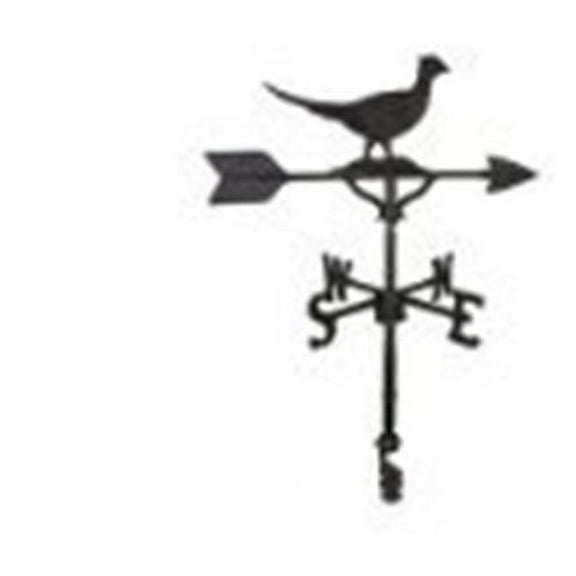 Montague Metal Products - 32" Aluminum Pheasant Weathervane - Black