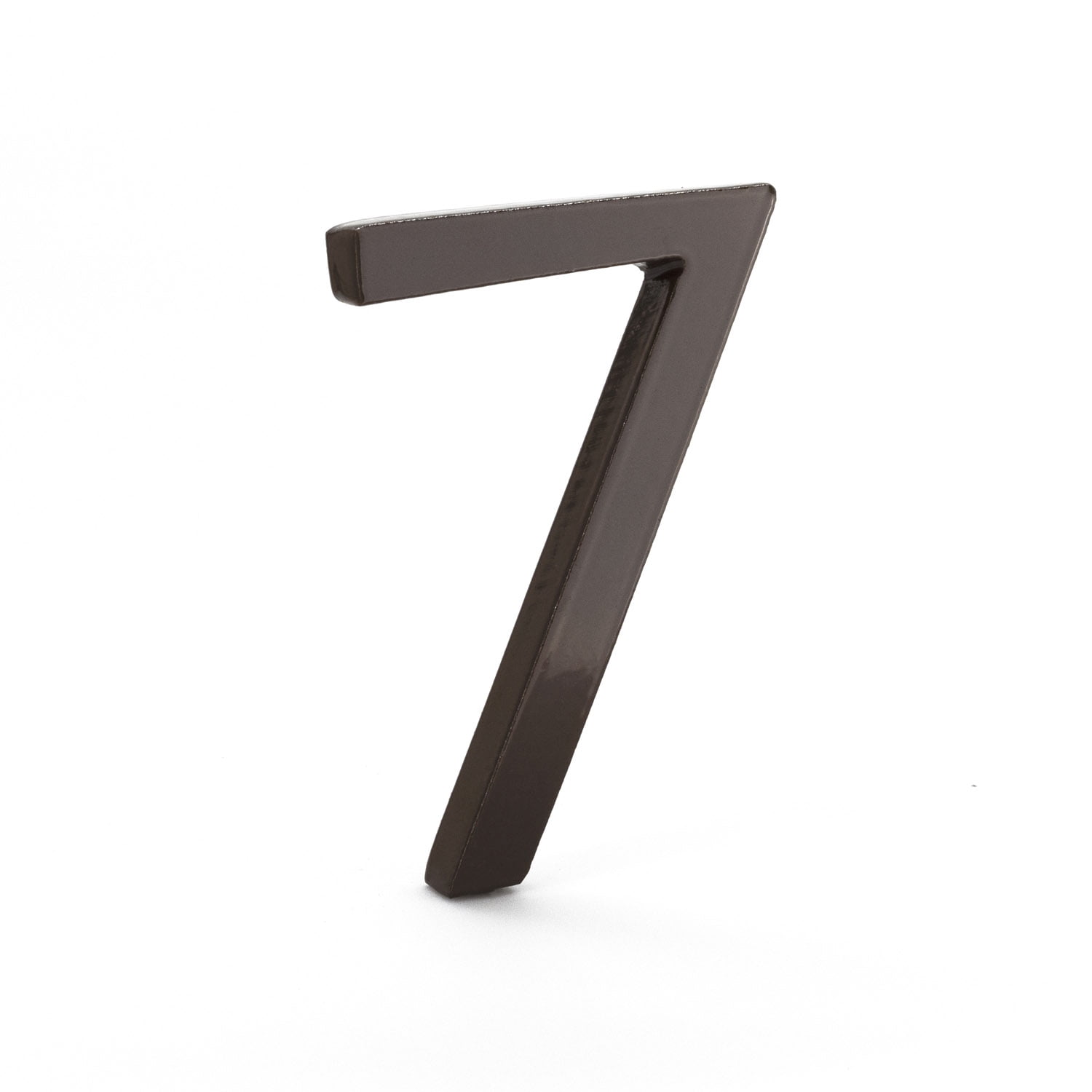 Montague Metal Products 24" Roman Bronze Floating or Flat Modern House Numbers 0-9 - 7