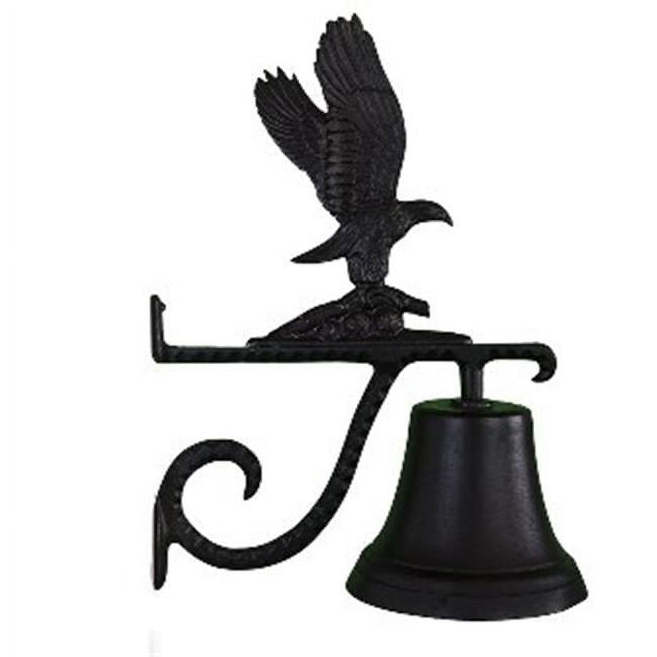 Montague Metal Products CB-1-72-SB Cast Bell With Satin Black Eagle Ornament - image 1 of 1