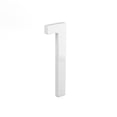thumbnail image 1 of Montague Metal Products 8" White Floating or Flat Modern House Numbers 0-9 - 1, 1 of 3