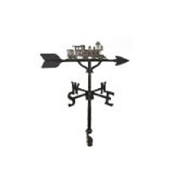 Montague Metal Products - Aluminum Train Weathervane - Swedish Iron