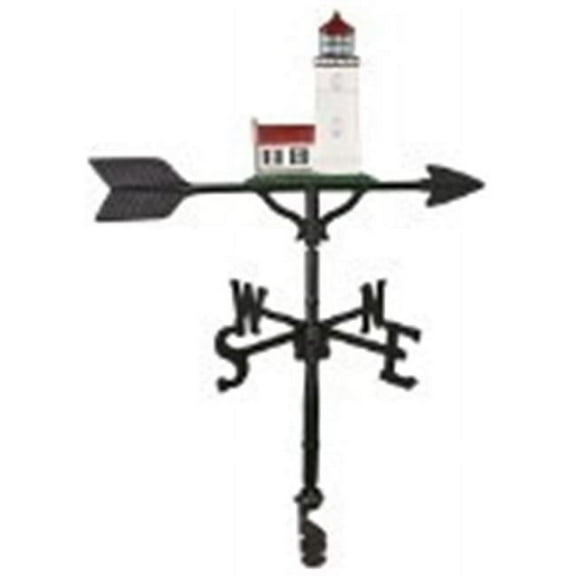 Montague Metal Products WV-292-NC 200 Series 32 In. Color Cottage Lighthouse Weathervane