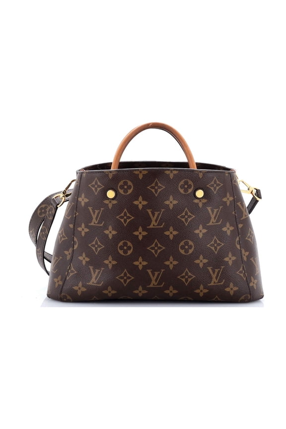 Montaigne Handbag Monogram Canvas BB By Rebag