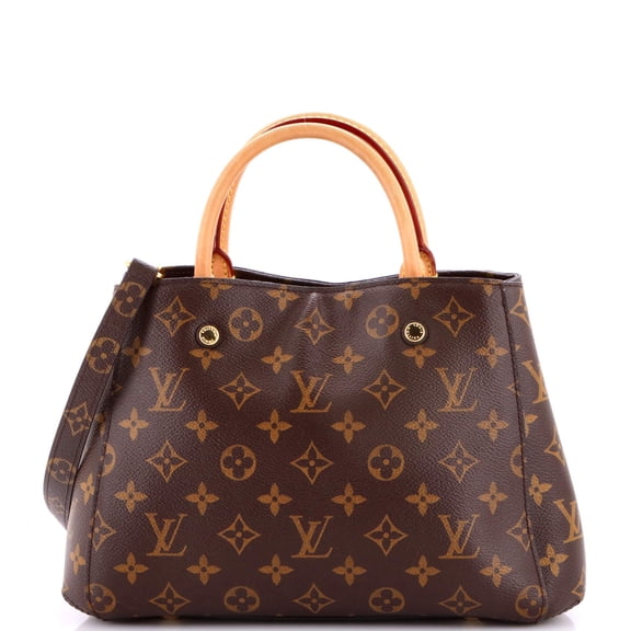 Montaigne Handbag Monogram Canvas BB By Rebag