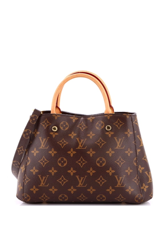 Montaigne Handbag Monogram Canvas BB By Rebag