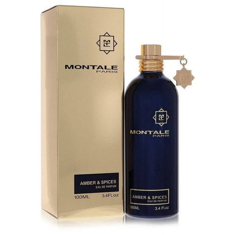 Montale Amber & Spices Eau De Parfum Spray (Unisex) By Montale - 3.3 oz Montale Amber & Spices Eau De Parfum Spray (Unisex) By Montale - 3.3 oz