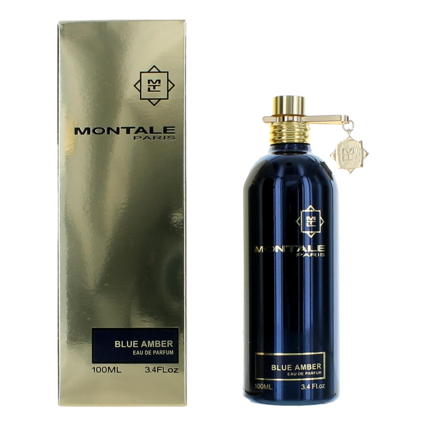 Montale Blue Amber by Montale Eau De Parfum Spray Unisex 3.4