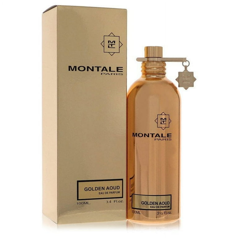 Montale Golden Aoud Eau De Parfum Spray By Montale - 3.3 oz Montale Golden Aoud Eau De Parfum Spray By Montale - 3.3 oz