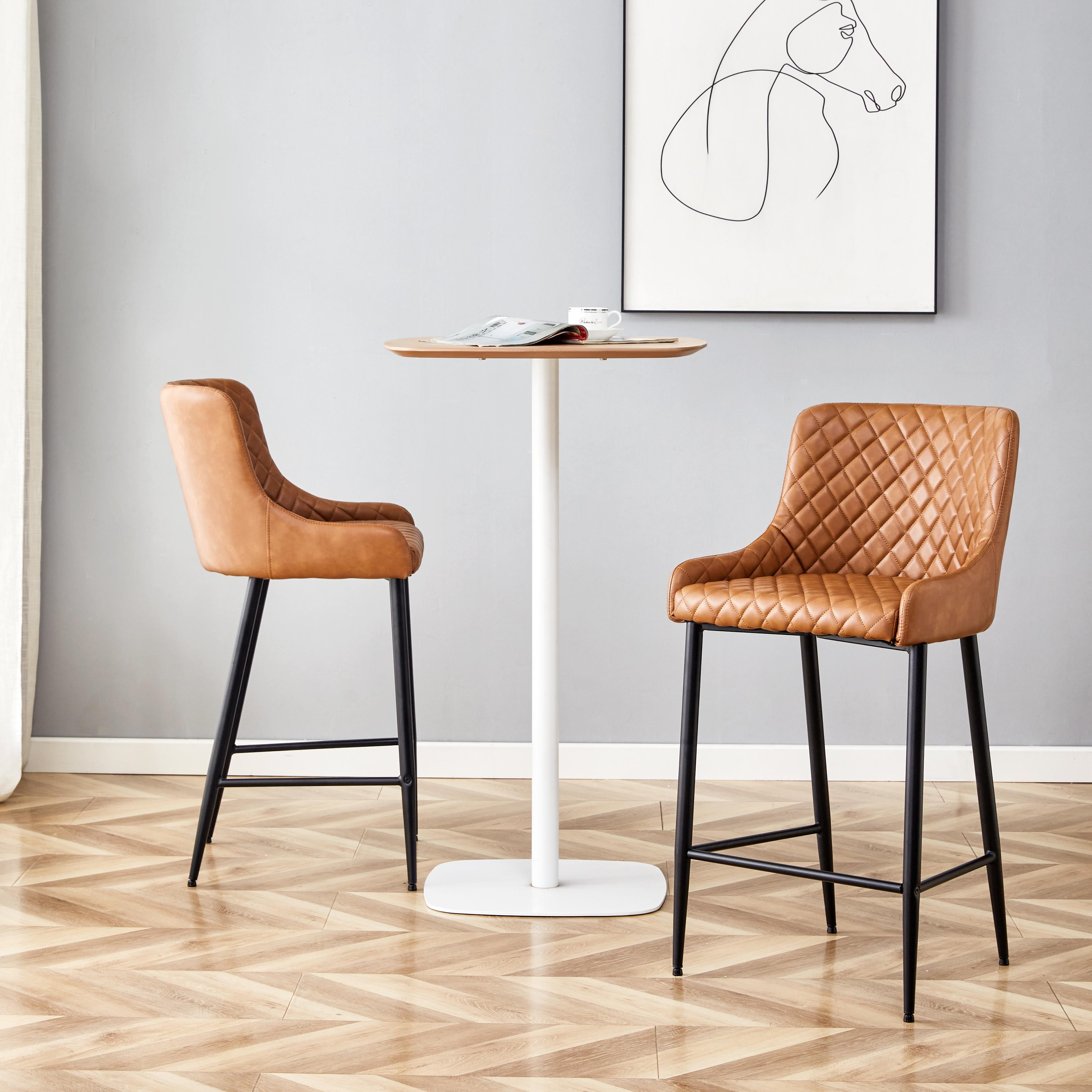 Montana 26inch Bar Stool Tan (Set of 2) - Walmart.com