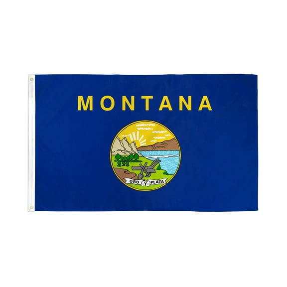 Montana 3'X5' State Flag ROUGH TEX 68D Nylon
