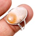 thumbnail image 1 of Montana Agate Gemstone Handmade Fashion Antique Design Ring Jewelry 9" SA 7144, 1 of 2