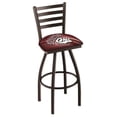 thumbnail image 1 of Montana 30 Inch L014 Black Wrinkle With Ladder Back Bar Stool, 1 of 7