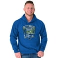 thumbnail image 1 of Montana Bitterroot River MT Kayaking Hoodie Sweatshirt Women Men Brisco Brands S, 1 of 6