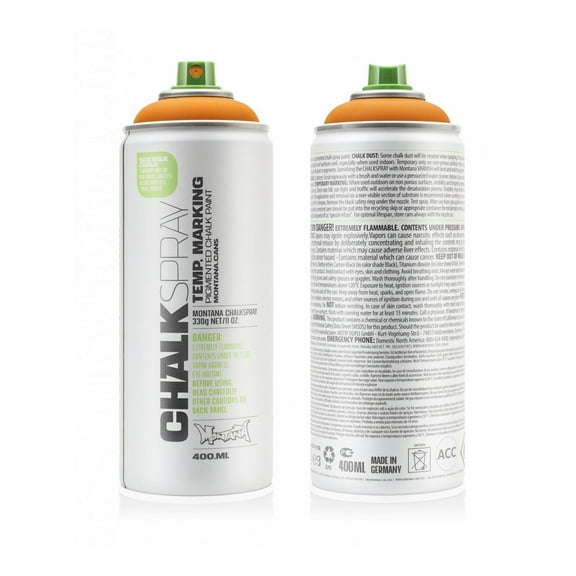 Montana Cans CHALKSPRAY Paint, 400ml, Orange