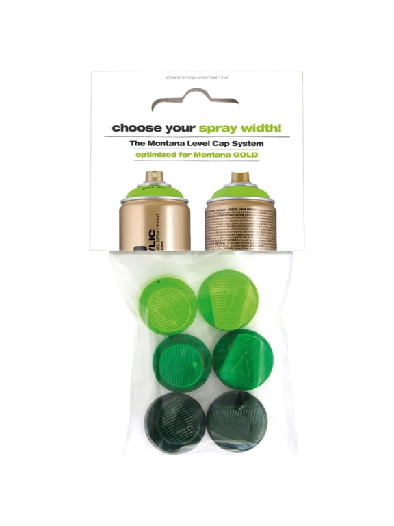 Montana Cans GOLD 6 Green Capset