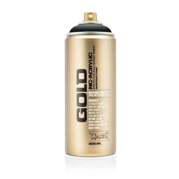 Montana Cans GOLD Spray Paint, 400ml, Anthracite