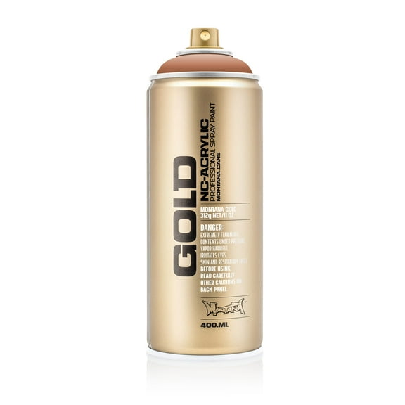 Montana Cans GOLD Spray Paint, 400ml, Nougat