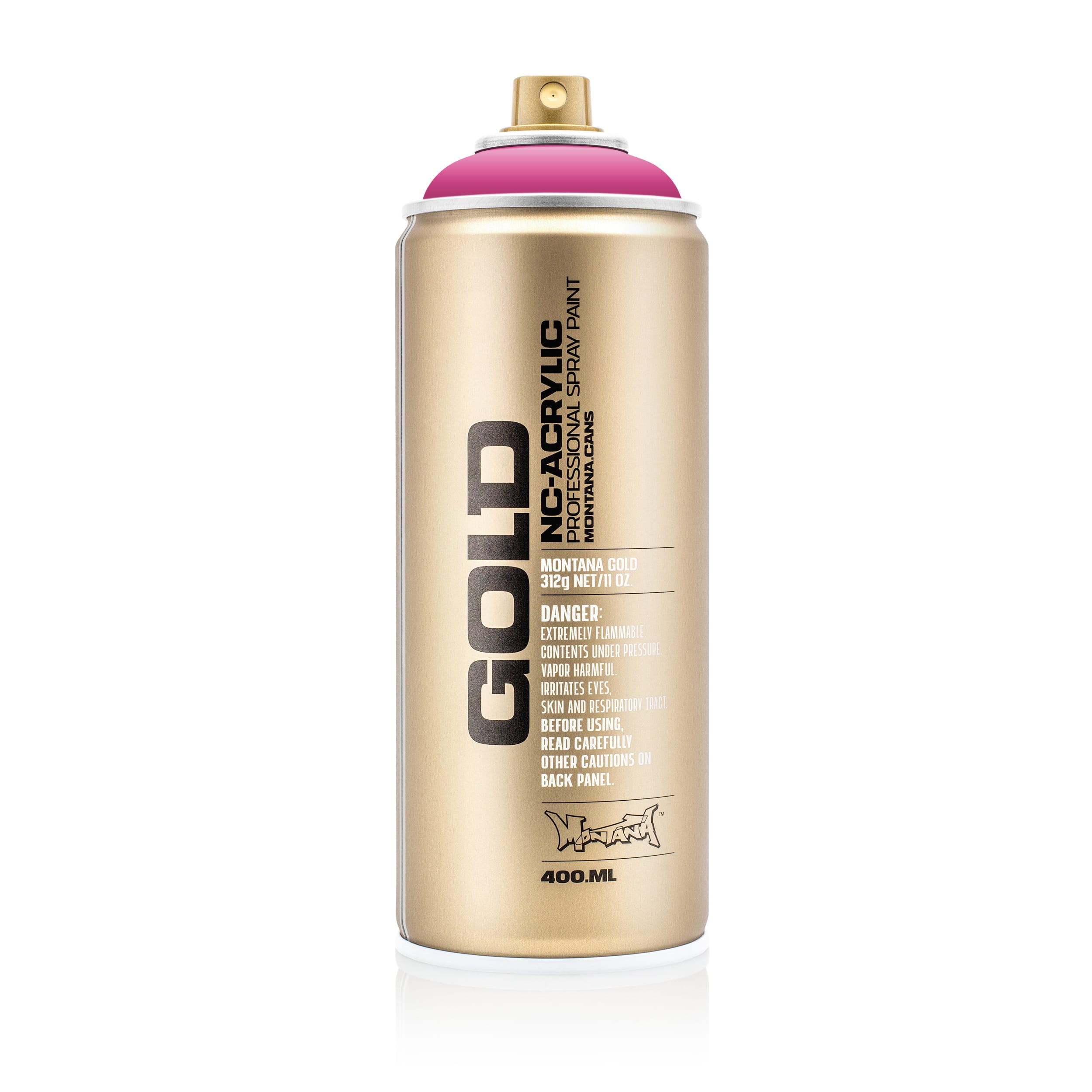 Montana Cans GOLD Spray Paint, 400ml, Pink Pink