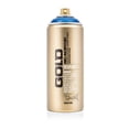 thumbnail image 1 of Montana Cans GOLD Spray Paint, 400ml, Transparent, Ultramarine, 1 of 7