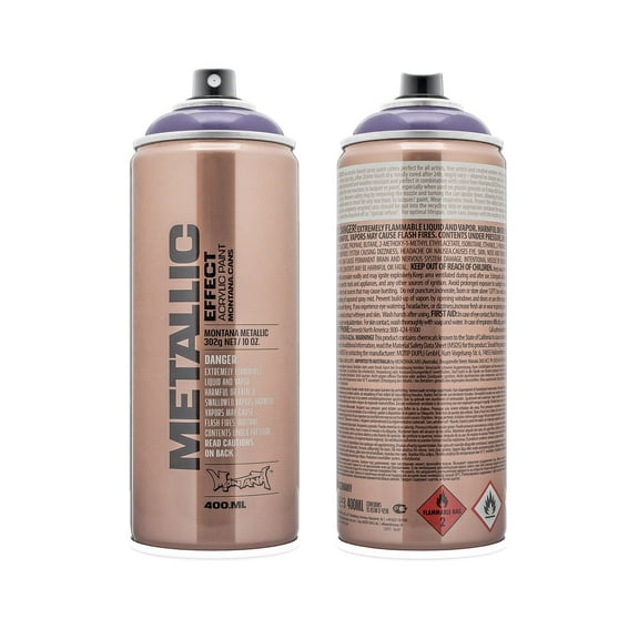 Montana Cans METALLIC EFFECT Spray Paint, 400ml, Plum