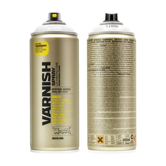 Montana Cans TECH VARNISH Spray Paint, 400ml, Gloss