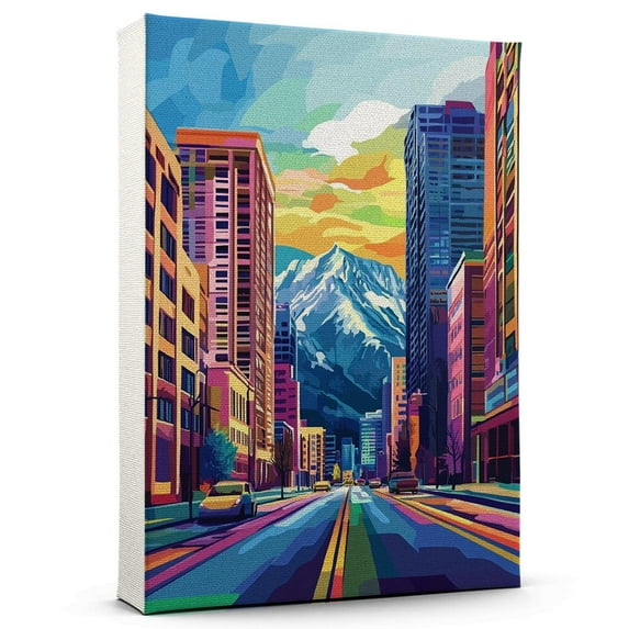 Montana Canvas Print, Montana Canvas Wall Art, Montana Decor Travel Canvas, Montana Travel Gift, Housewarming Gift - 99AZ899