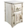 thumbnail image 1 of Montana Collection End Table w/ Drawer & Door, Left Hinged, Ready to Finish, 1 of 3