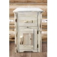 thumbnail image 1 of Montana Collection End Table w/ Drawer & Door, Right Hinged, Clear Lacquer Finish, 1 of 5