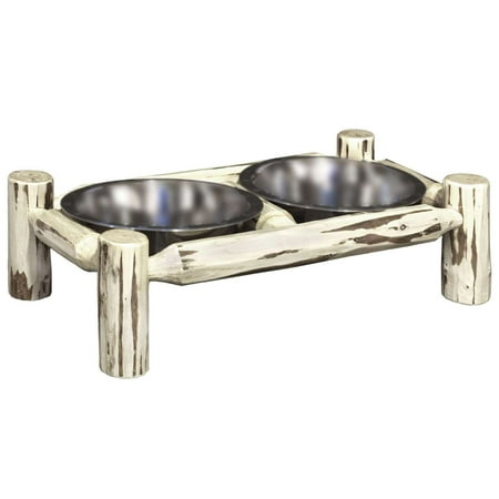 Montana Collection Large Pet Feeder, Ready to Finish