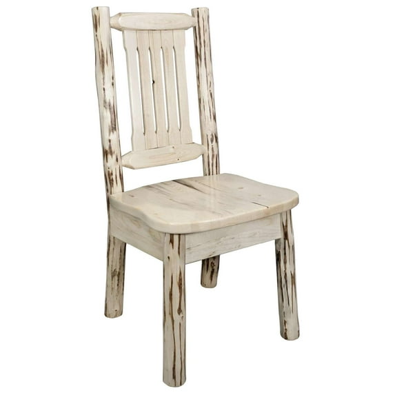 Montana Collection Side Chair, Ready to Finish w/ Ergonomic Wooden Seat