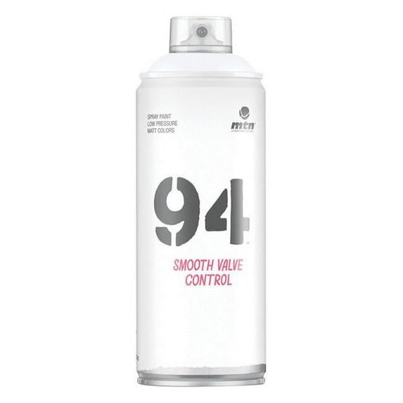 Montana Colors 11 oz 94 Matte Spray Paint - White - 6 per Pack