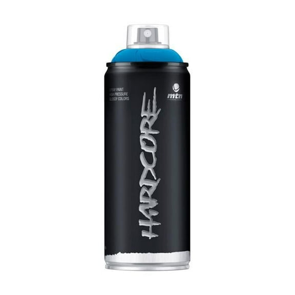 Montana Colors  11 oz Hardcore Gloss Spray Paint, Neptune Blue - 6 per Pack