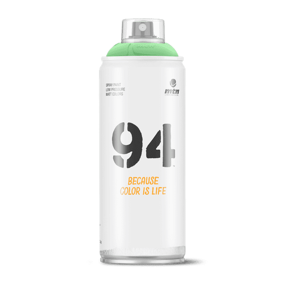 Montana Colors 1863307 11 oz 94 Matte Spray Paint, Mint Green