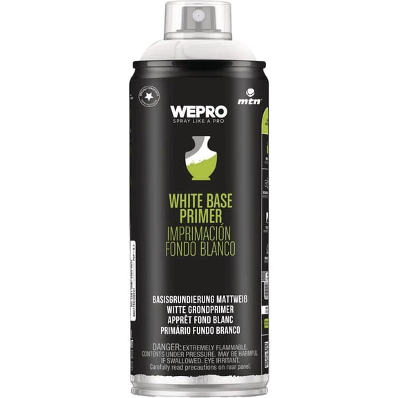 Montana Colors MTN PRO Matt White Base Primer 400ml