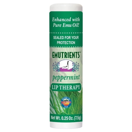 Montana Emu Ranch Co. Lip Therapy Peppermint 0.25 oz Balm