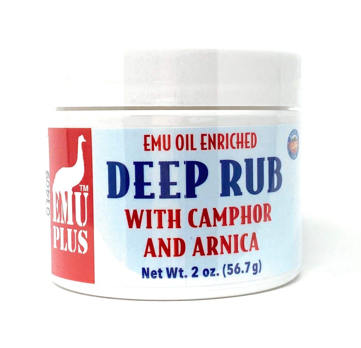 Montana Emu Ranch EMUPlus Deep Rub with Camphor and Arnica 2 Ounce