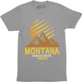 thumbnail image 1 of Montana Est. 1889 The Big Sky Country Tourist Men's T-Shirt, 1 of 4