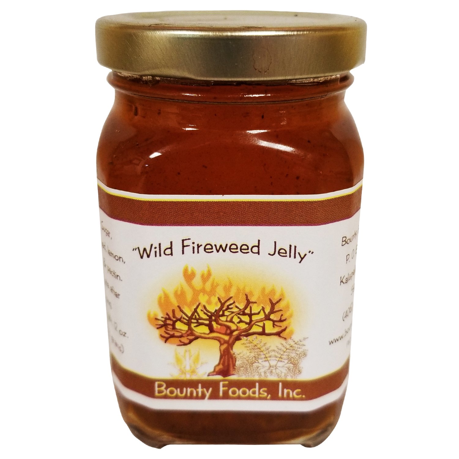 Montana Fireweed Jelly Dessert Breakfast 9 oz Fruit Grown Hand Picked