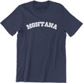 thumbnail image 1 of Montana - Flag State Pride Hometown Men's Gift T-Shirt, 1 of 4