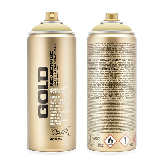 Montana GOLD 400 ml Spray Color, Sahara Yellow
