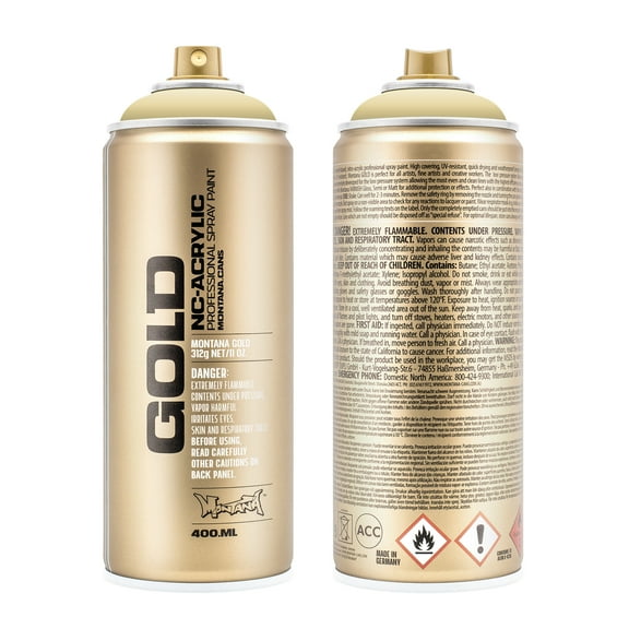 Montana GOLD 400 ml Spray Color, Sahara Yellow