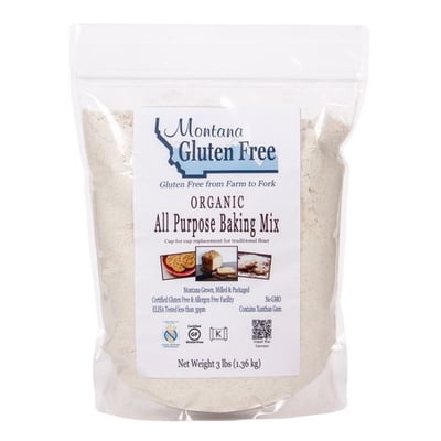 Montana Gluten Free Baking Mix, All Purpose, GF, Organic-3 lb