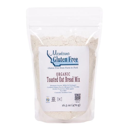 Montana Gluten Free Bread Mix, Toasted Oat, GF, Organic-1 lb