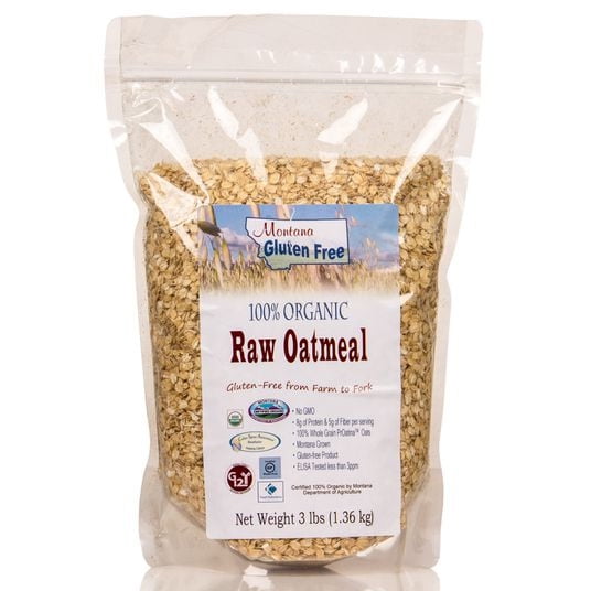 Montana Gluten Free Raw Oatmeal, GF, Organic-3 lb