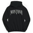 thumbnail image 1 of Montana Humor Graphic Black Men's Crewneck Sweatshirt Hoodie, 1 of 1